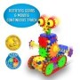 Joc STEM de constructie Droid cu peste 60 de piese
